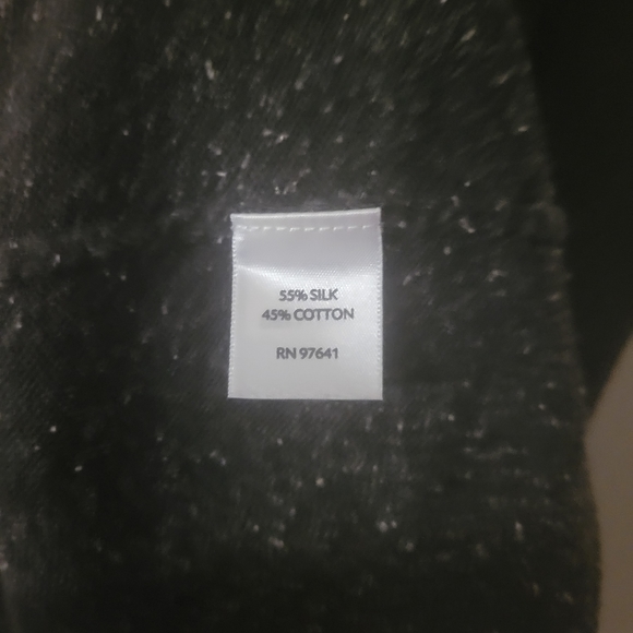 J. JILL Grey Speckled Silk Blend Knit Maxi Skirt Size Medium - Picture 6 of 7